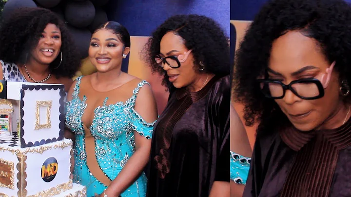 SEE THE EXPENSIVE LOCAL DRESSING OF FATHIA BALOGUN,MERCY AIGBE AND ENIOLA AJAO AT MACDIVAS REOPENING