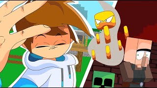 Beating Minecraft But Its A Stupid Animation April Fools