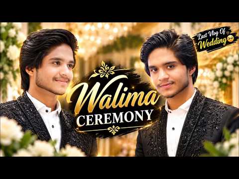 Finally Chapter Close | Walima Vlog | Dr Eman Ali 