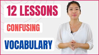 12 Vocabulary Lessons | Learn How to Use Words, Meanings, Pronunciation