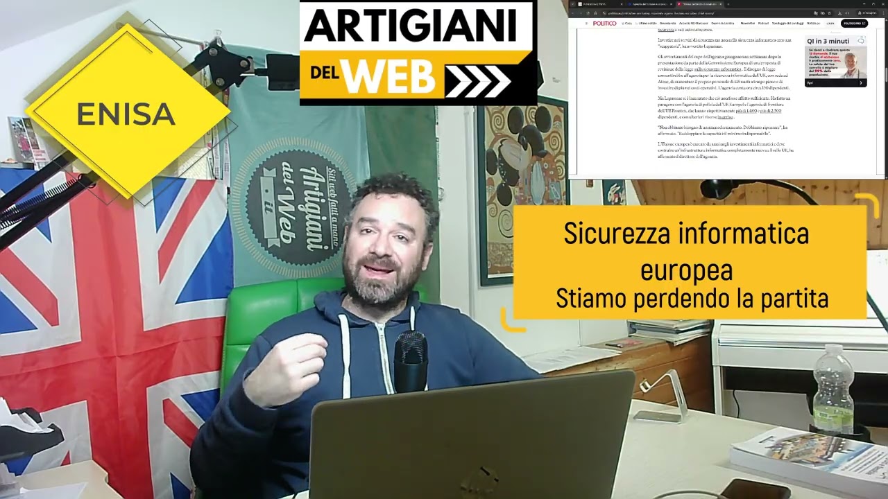 ENISA sicurezza informatica europea   stiamo perdendo la partita