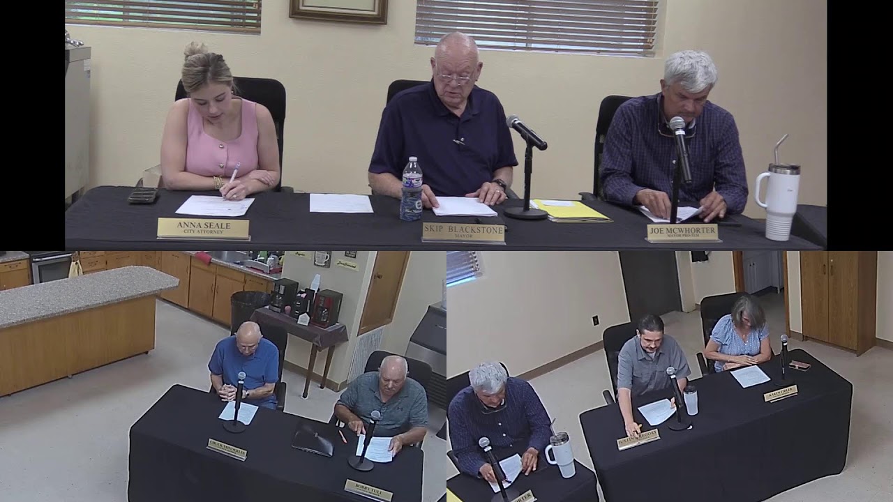 REGULAR COUNCIL MEETING @ 6:00 PM