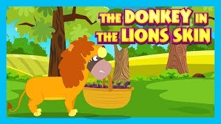 the donkey in the lions skin kids hut stories kids stories moral story for kids