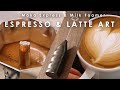 【マキネッタ】と【100均のミルクフォーマー】でラテアートを楽しむ//LATTE ART with MOKA EXPRESS & MILK FOAMER