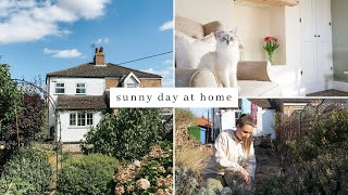 VLOG | A Sunny, Peaceful Day At Home ~ Cottage Garden Renovation Plans & Updates!