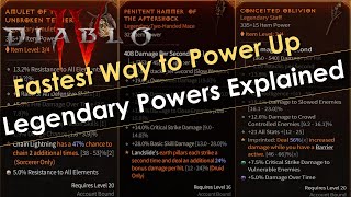 The Most Important Way to Power Up in Diablo 4 - Legendary Powers Explained