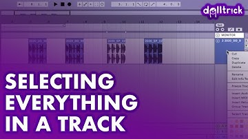 Ableton Live 10 Feature: Select Track Content | A Tr!ck A Day with dolltr!ck