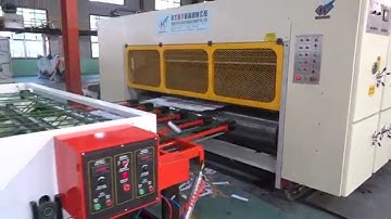 HUAYU-A 1428 Series Auto Flexo Printer Rotary Die cutter-slotter vibrator stacker