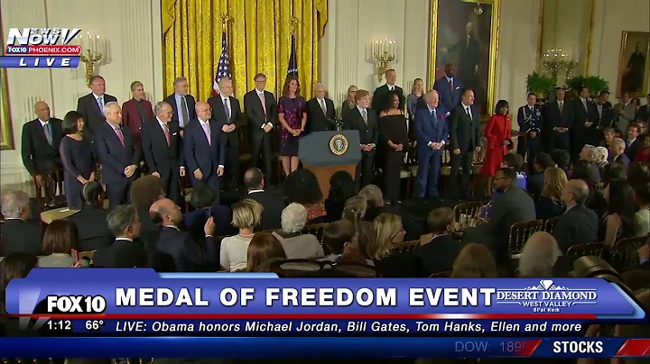 FNN: 2016 Medal of Freedom Ceremony - Obama Honors...