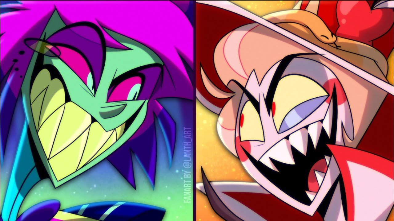 Lucifer Vs Alastor Comic Dubs (Hazbin Hotel)