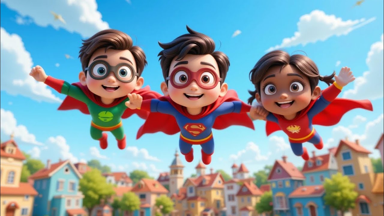 Superhero Shapes Adventure – Learn Shapes with Fun Song for Kids! Superhero Shapes Adventure – Learn Shapes with Fun Song for Kids!