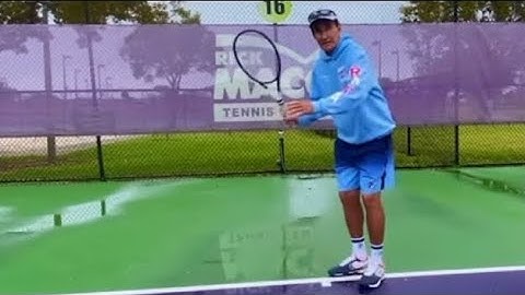 Uncanny corrective technique to change your groundstrokes! Try this! - Rick Macci