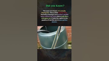 The Water That Moves Without Chaos