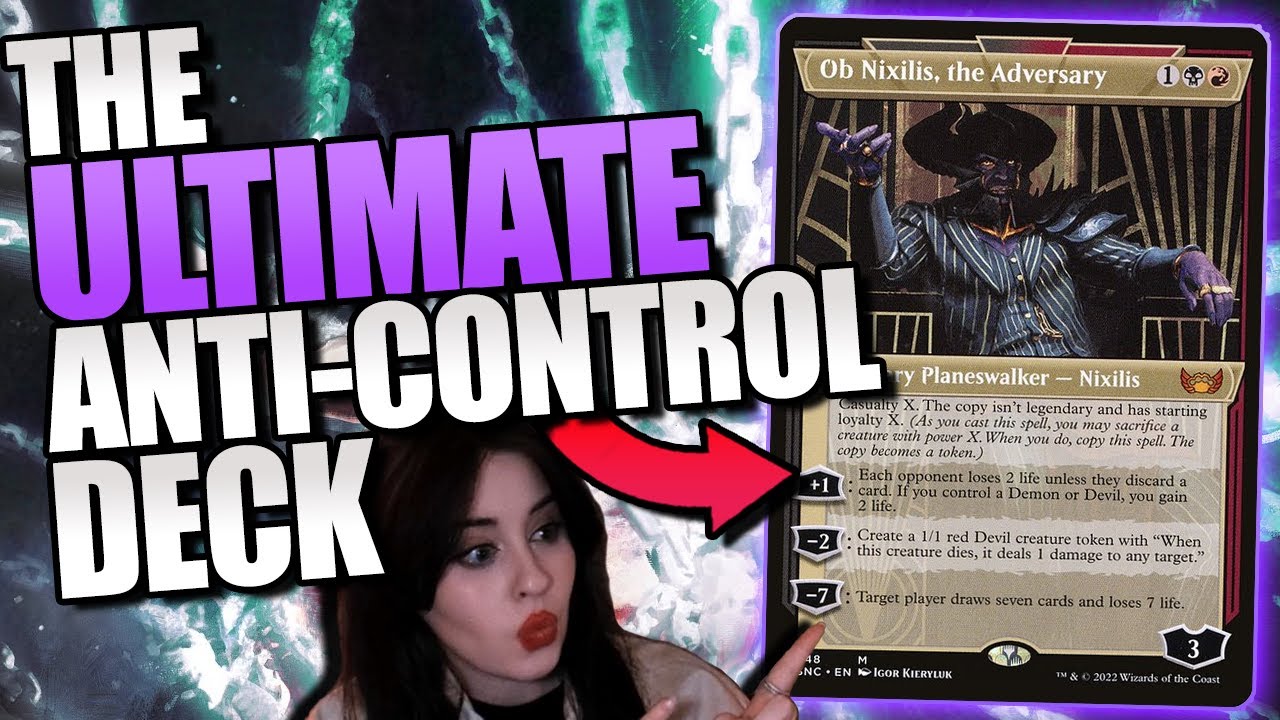 anti control cards mtg Anti-Magic Arrows (Secret Rare) - Speed Duel: Streets of Battle City then you may put a permanent card with mana value less than or equal to the number of lands you control from your hand onto the battlefield tapped How to make Control Players
