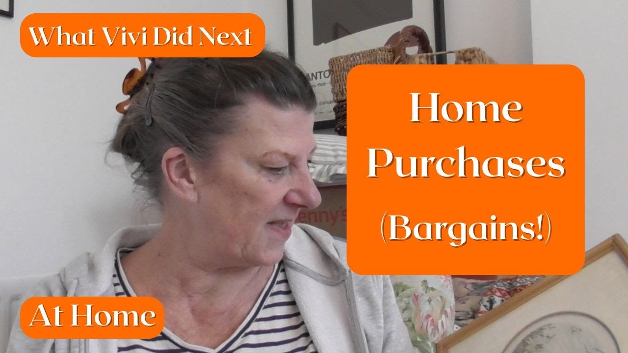 At Home: Home purchases (bargains!)