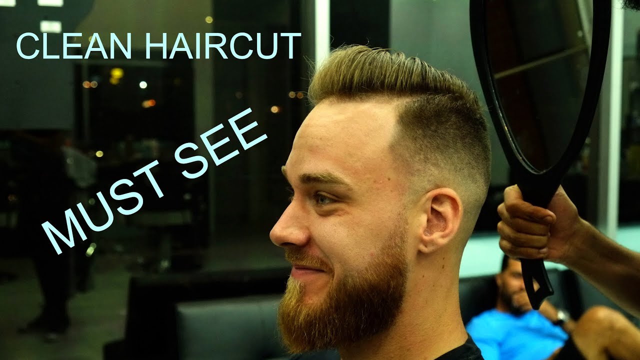 Haircut For Men 2019 I Skin Fade Comb Over With Beard Medium Fade Haircut By A K