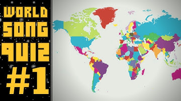 GUESS THE LANGUAGE AND COUNTRY FROM THE SONG | CULTURAL GEOGRAPHY QUIZ