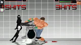 Mugen Team Vs Barney The Dinosaur And John Cena Part 1