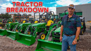 what tractor should i buy? john deere 1-5 series compact tractor breakdown