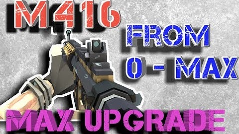 M416 Maximum Upgrade - The Walking Zombie 2