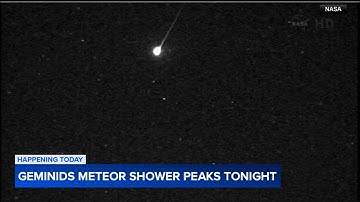 Geminid meteor shower: One of the best meteor showers of the year will peak this weekend