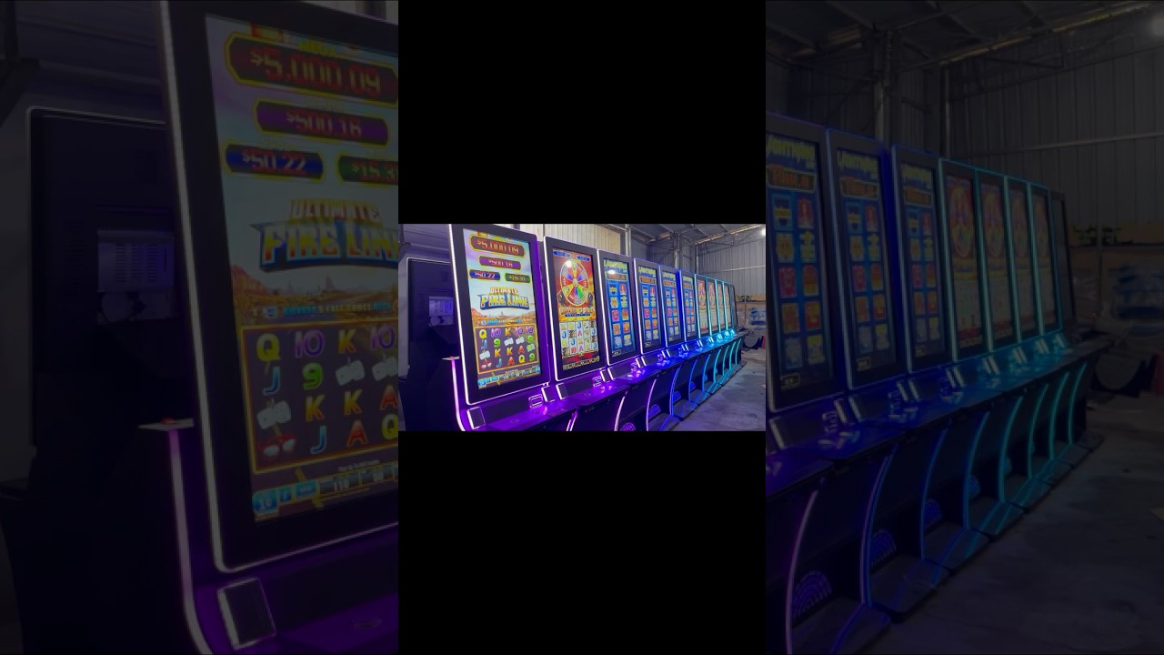 trò chơi blocks 43-inch slot machine games fishgamemachine fishgamecabinet slotmachine