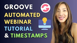 E58: GROOVEWEBINAR: AUTOMATED WEBINAR SOFTWARE TUTORIAL  (🛑 See My Pinned Comment) by Aimee Vo 4,692 views 2 years ago 26 minutes