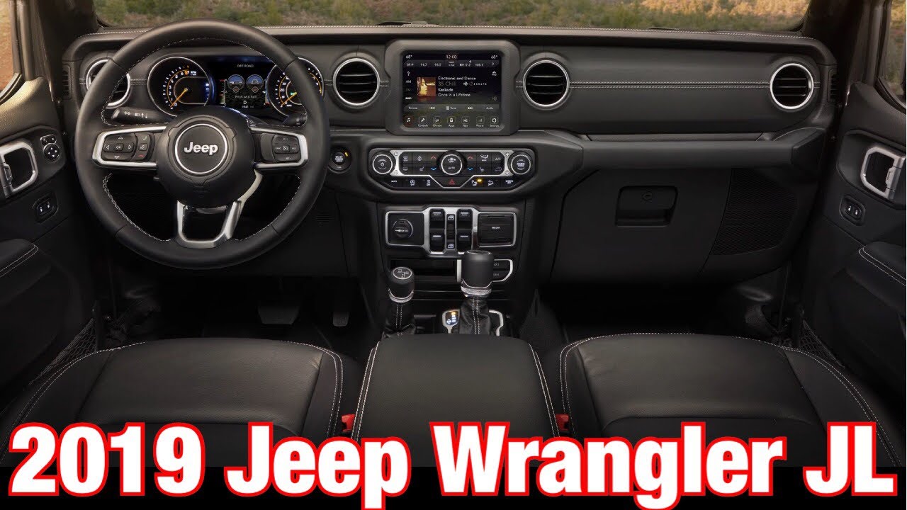 Mopar Archive 2019 Jeep Wrangler Jl Interior Design