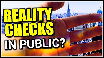 How to Do Reality Checks in Public Without Looking Weird