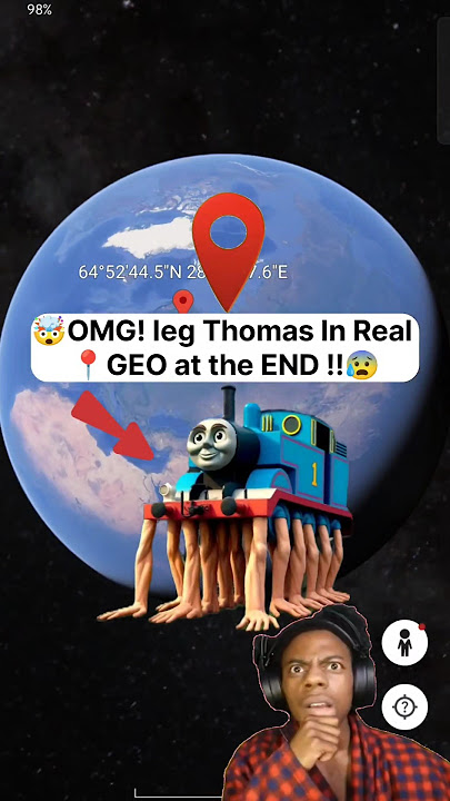🤯I Found Very Strange Thomas In Real !😱 #map #googleearthmap #googlemap #vairalshorts #shortsfeed