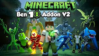 Minecraft ben 10 mod download || Mcpe ben 10 addon 1.21+ latest version v2 screenshot 1