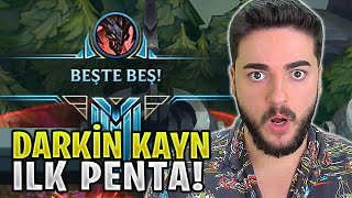 WILD RIFT DERECELİ İLK PENTAMI ATTIM! | DARKİN KAYN WR OYNANIŞ | Zegabon