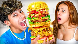 $1 Burger VS $10,000 Burger!