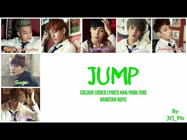 BTS (방탄소년단)  - Jump (Colour Coded Lyrics Han/Rom/Eng) class=