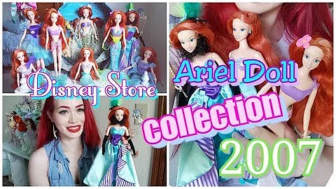 My 2007 Little Mermaid Disney Store Exclusive (Fashion) Doll Collection