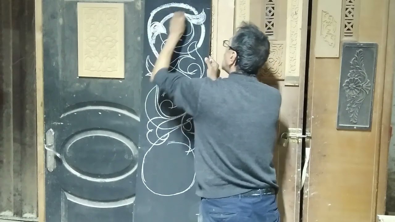 رسم فن التوريق لزخارف المغربية