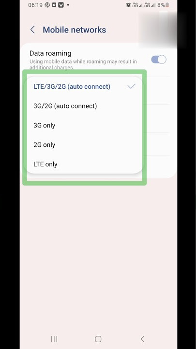 Mobile Network ko 4G/5G me kaise change kare || mobile network change 4G/5G || #shorts
