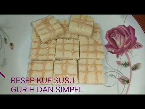 Video: Resep Kue Kering Dan Kue Susu Kental