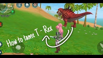 How to tame T-Rex | Cara menangkap T-Rex | Utopia Origins