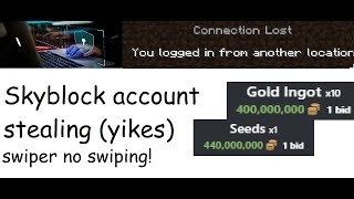 The account hackers of Hypixel Skyblock (A documentary)