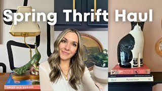 SPRING THRIFT HAUL | Lots of FUN vintage home decor!