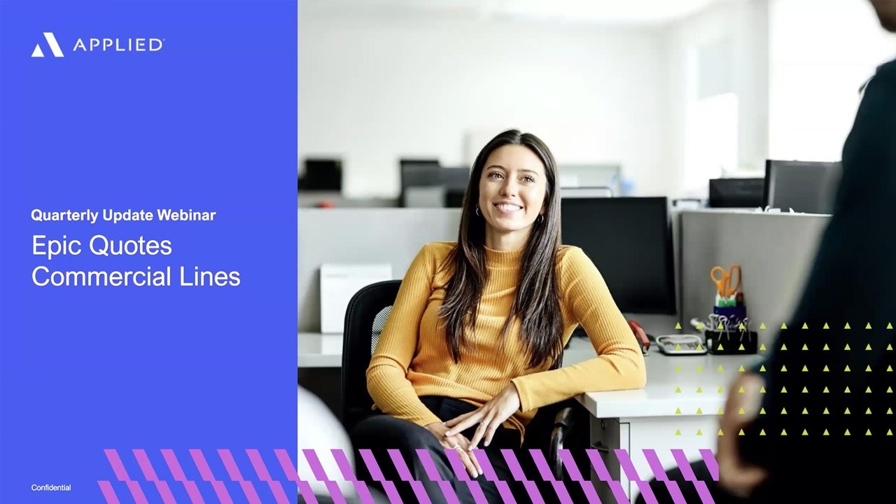 See What’s New with Epic Quotes Commercial Lines | On Demand Webinar
