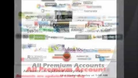 Premium Accounts Rapidshare-Uploaded-Filefactory Free Download+WORKING 100%[Tutorial] 5th March 2013
