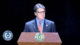 Gov. Perry Presents Star of Texas Awards Profile
