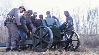 新兵第一次開炮，竟一炮轟殺數十敵軍，直接決定戰場勝負！