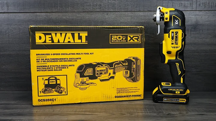 Unboxing Dewalt Osculating Tool Kit + Demo DCS356C1