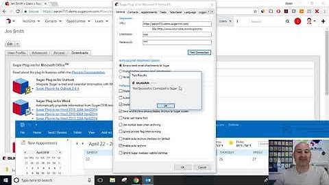 Initial Setup of Outlook Plugin for SugarCRM