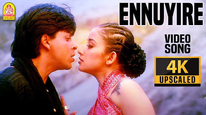 என்னுயிரே En Uyire - 4K Video Song | Uyire | Shah Rukh Khan | Manisha Koirala | AR Rahman | Ayngaran