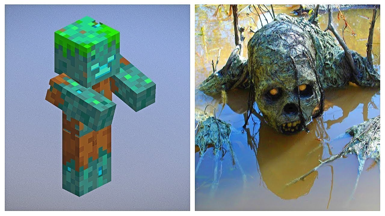 MOBS DO MINECRAFT NA VIDA REAL 2 