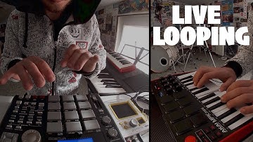 Live Looping with AKAI MPK Mini and MPC500